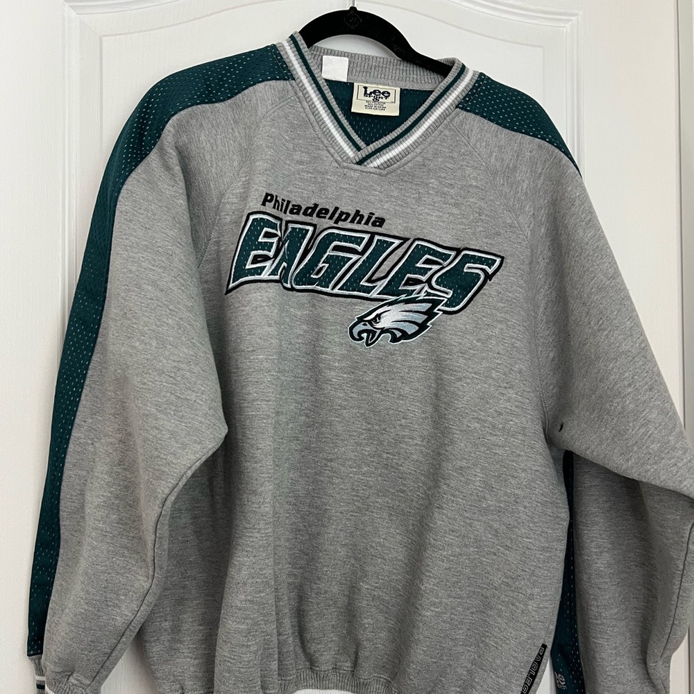 Philadelphia Eagles Gray Sweatshirt (Vintage Lee sport)